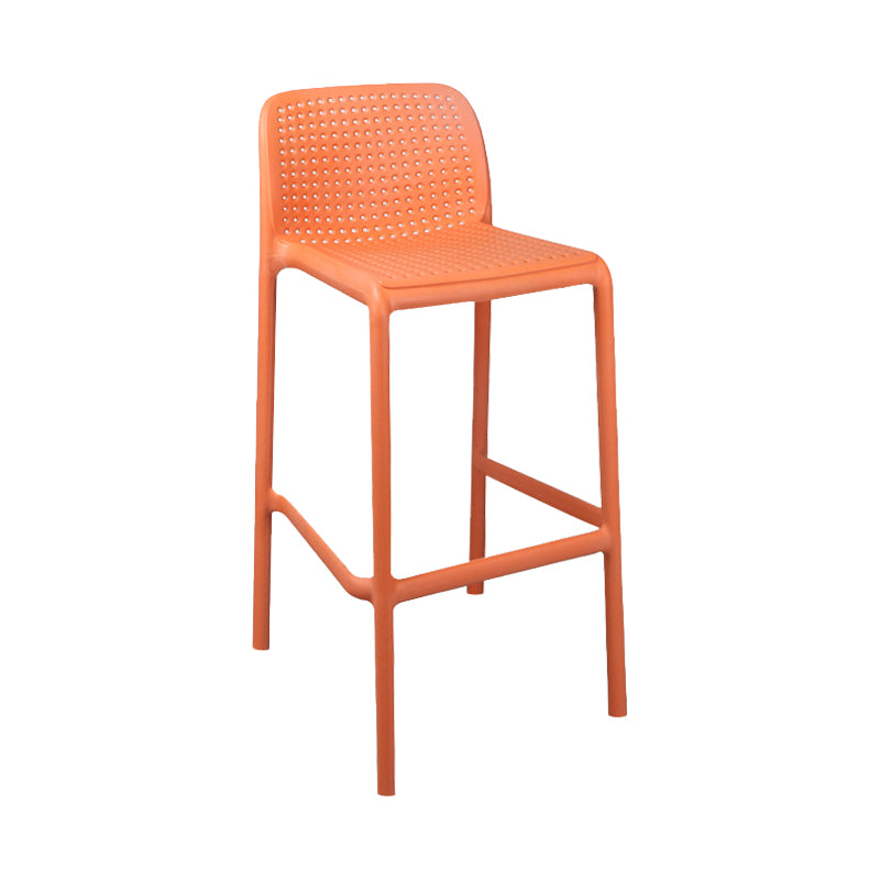 Taburete de comedor de cocina de plástico escandinavo
