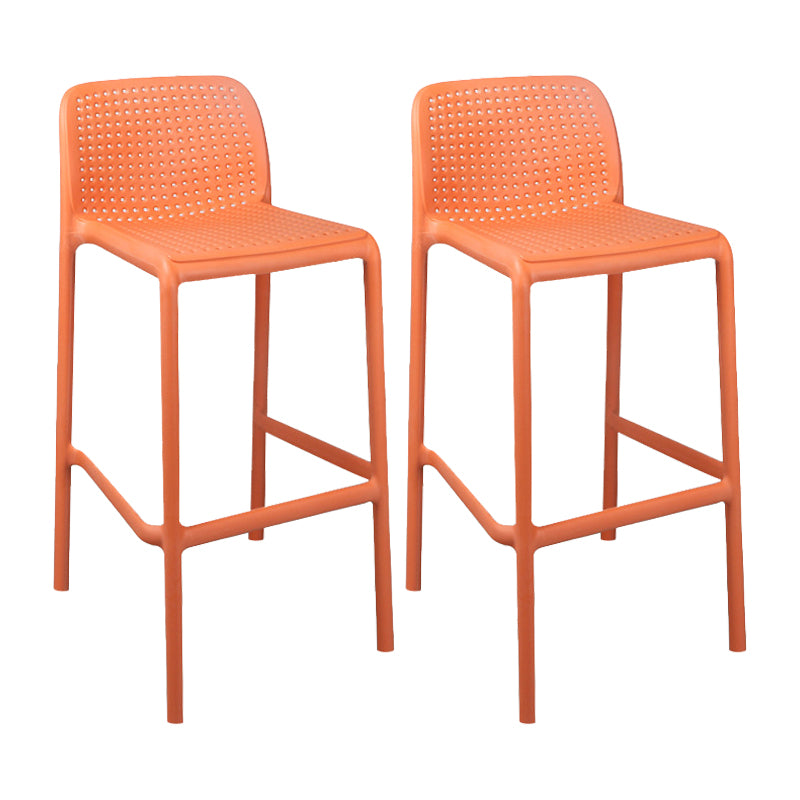 Taburete de comedor de cocina de plástico escandinavo