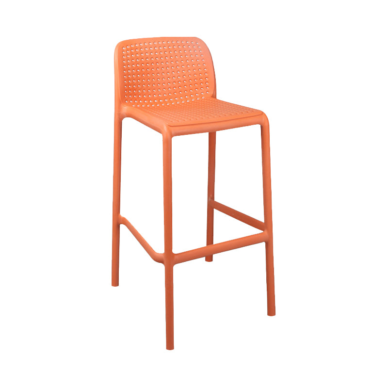 Taburete de comedor de cocina de plástico escandinavo