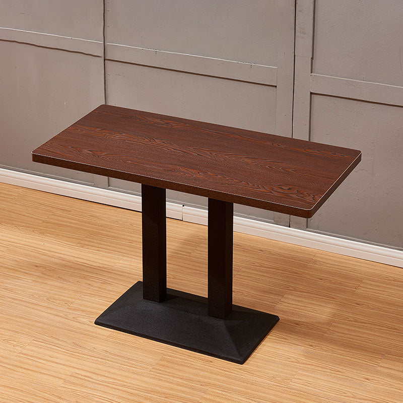 Modern 1/3/4/5 Pieces Dining Set Geometry Wood Dining Table Set for Dining Room