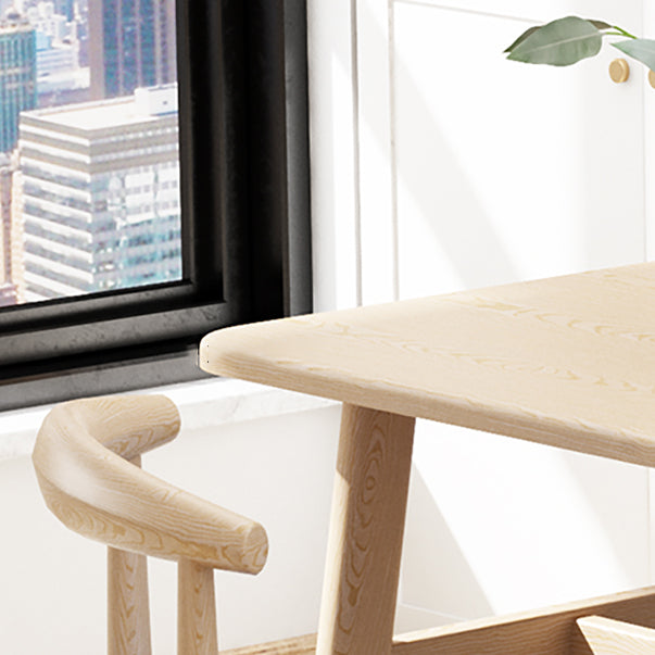 Modern 1/2/5/7 Pieces Dining Set Rectangle Wood Dining Table for Kitchen