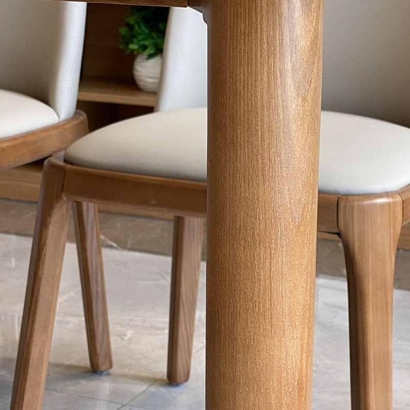 Contemporary Modern Rectangle Stone Table 4 Legs Home Kitchen Dinner Table