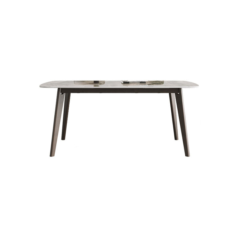 Modern Solid Wood Dining Table Rectangle Dining Table for Dining Room