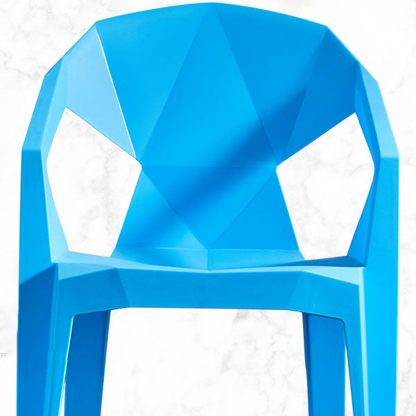 Sillas apilables de estilo moderno, sillón de comedor con patas de plástico para cocina