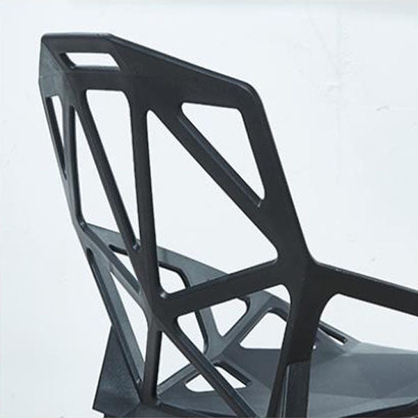 Sillas apilables de estilo moderno, sillones de cocina con patas de plástico