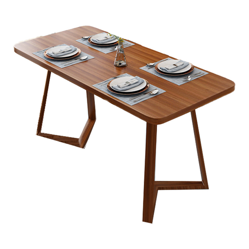 Modern 1/4/5/7 Pieces Dining Set Rectangle Wood Dining Table for Dining Room