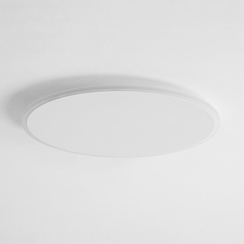 Metal Circular Techo Flush Montaje Luce de techo blanco LED nórdico Lámpara de techo blanco