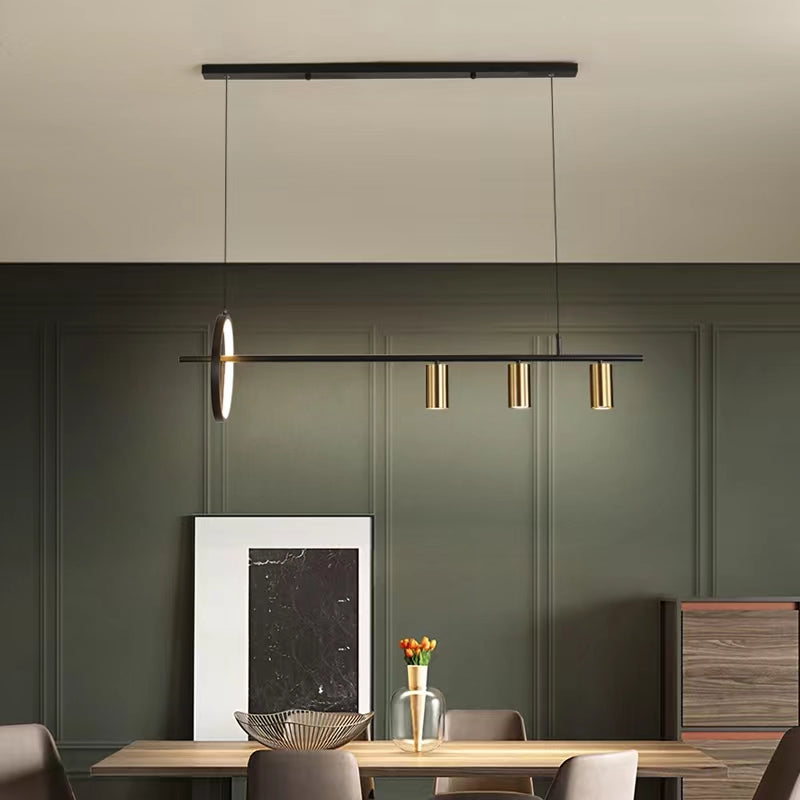 Lámparas de geometría de estilo moderno lámparas de metal lámparas de metal lámparas