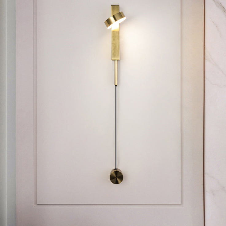 Sombra redonda Maled Media Media Moder Modern Light Wall Light