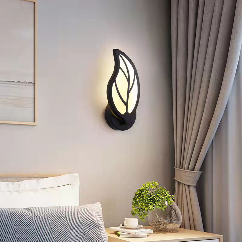 Geometry Shape Wall Lights Kid Style Metal 1 Light Wall Mount Light
