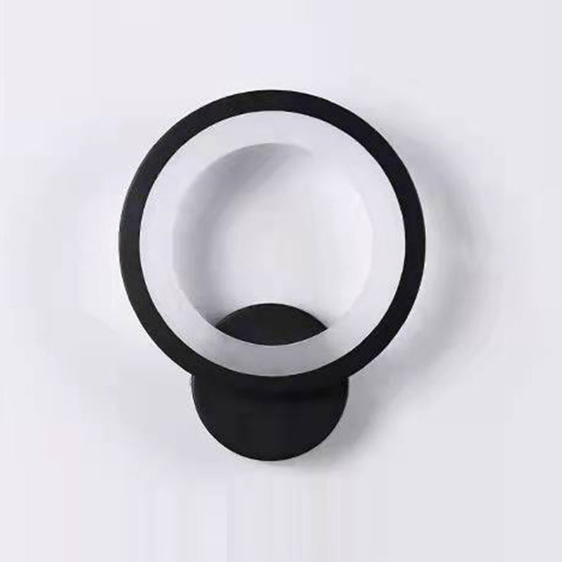 Geometry Shape Wall Lights Kid Style Metal 1 Light Wall Mount Light