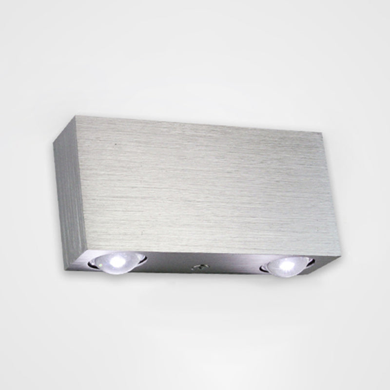 Multi Light Geometry Wall Sconce Modern Style Metal Wall Lighting for Bedroom