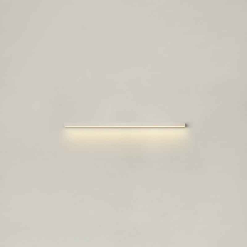 Luz de pared de metal de forma lineal Estilo moderno de 1 luces Luz de pared de 1 luces