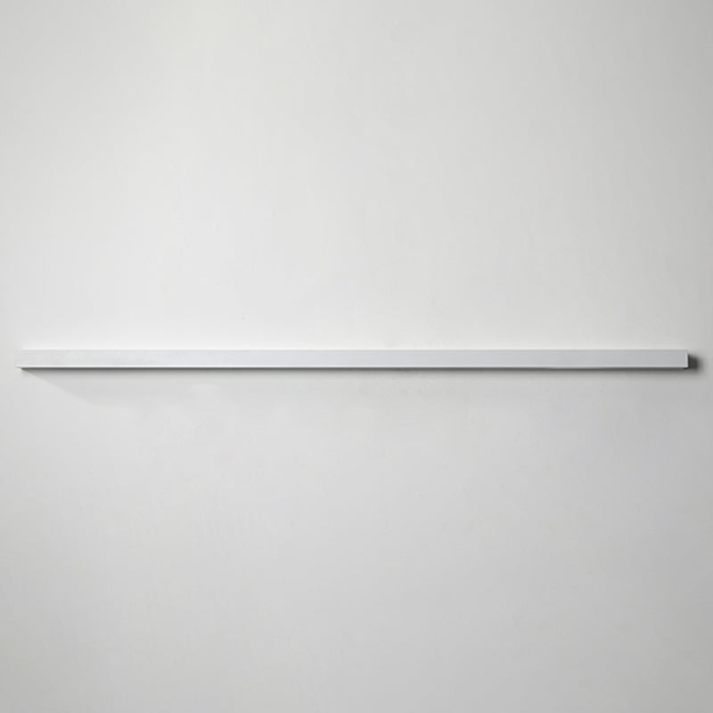 Luz de pared de metal de forma lineal Estilo moderno de 1 luces Luz de pared de 1 luces