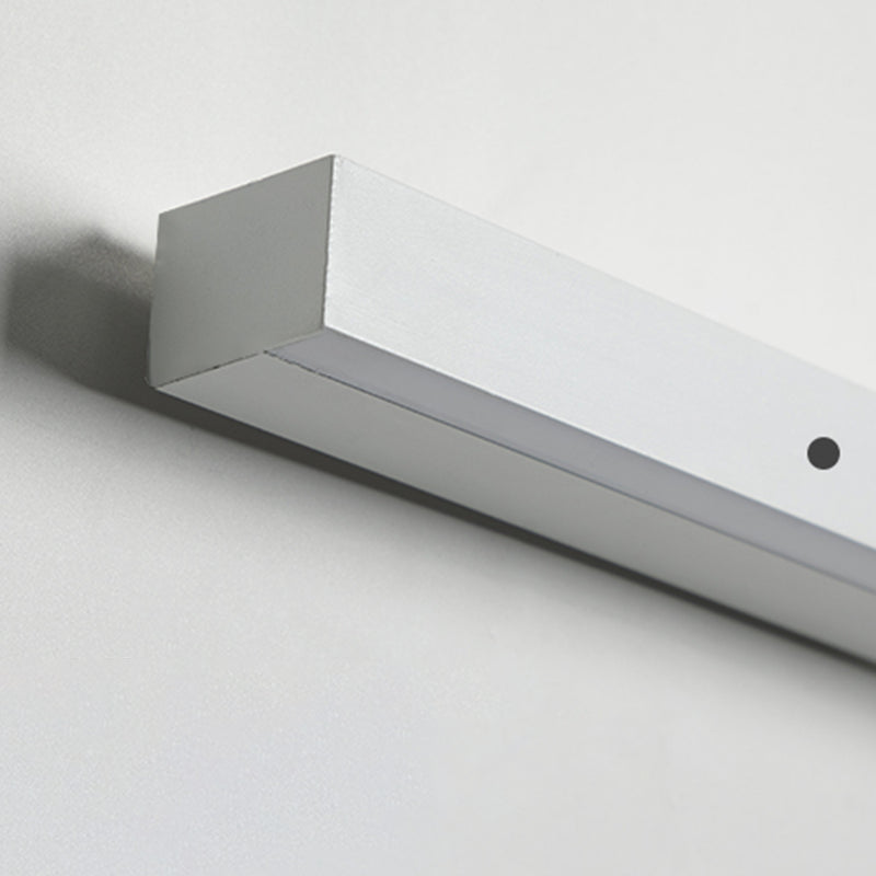 Luz de pared de metal de forma lineal Estilo moderno de 1 luces Luz de pared de 1 luces