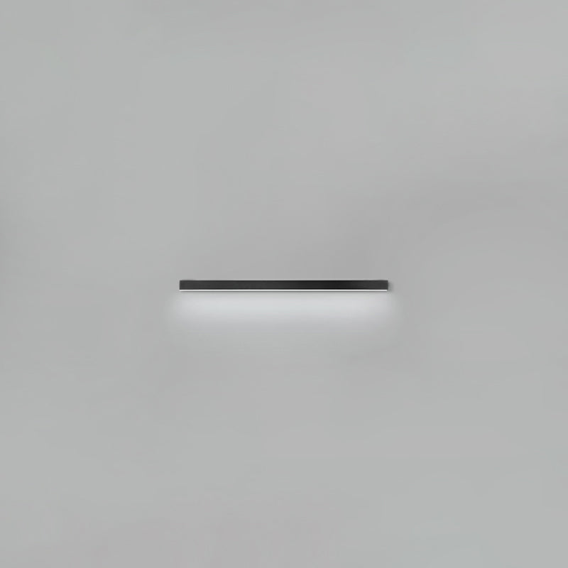 Luz de pared de metal de forma lineal Estilo moderno de 1 luces Luz de pared de 1 luces