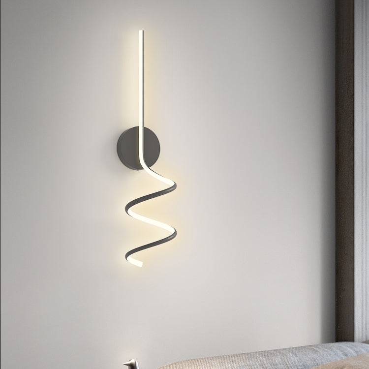 Luz de pared de forma cuadrada de metal estilo moderno 1 luz de montaje de pared de luz