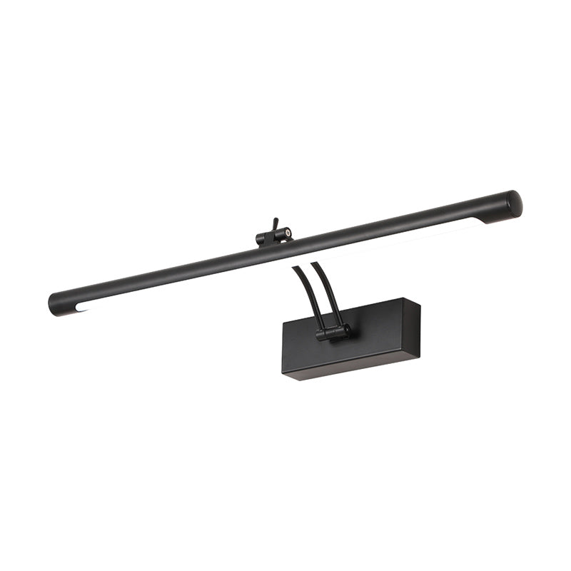 1 Light Strip Wall Sconce Modern Style Metal Wall Lighting for Bathroom