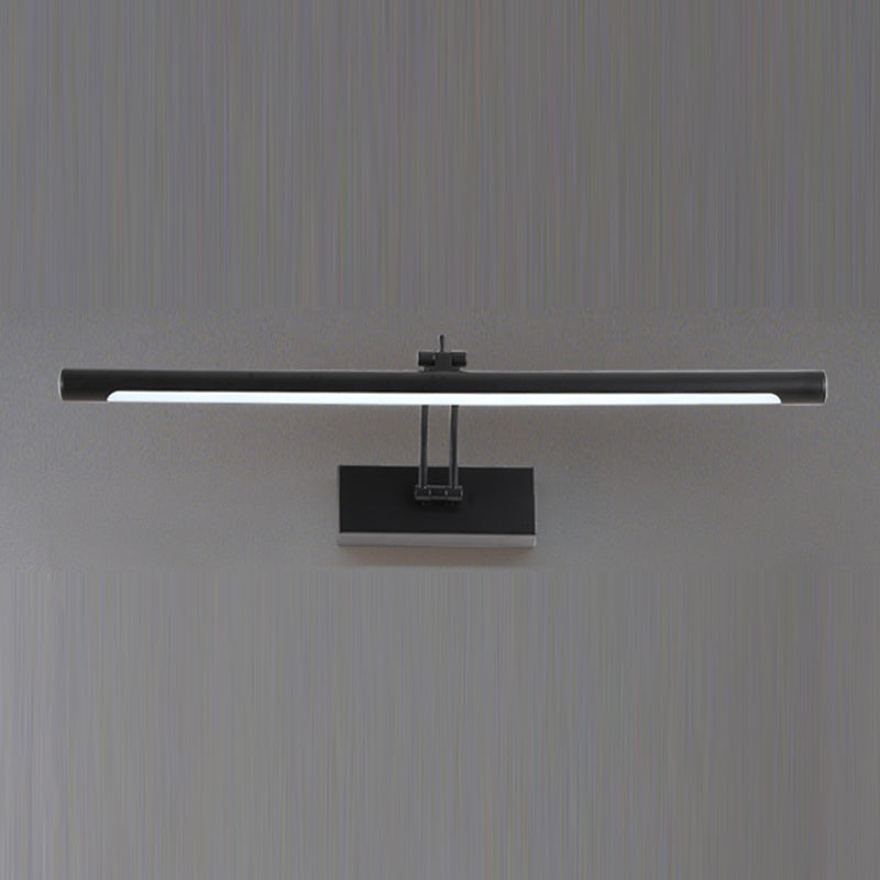 1 Light Strip Wall Sconce Modern Style Metal Wall Lighting for Bathroom