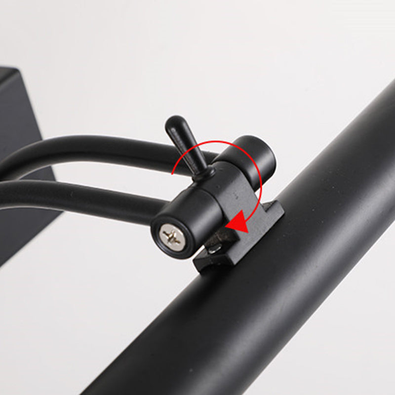 1 Light Strip Wall Sconce Modern Style Metal Wall Lighting for Bathroom