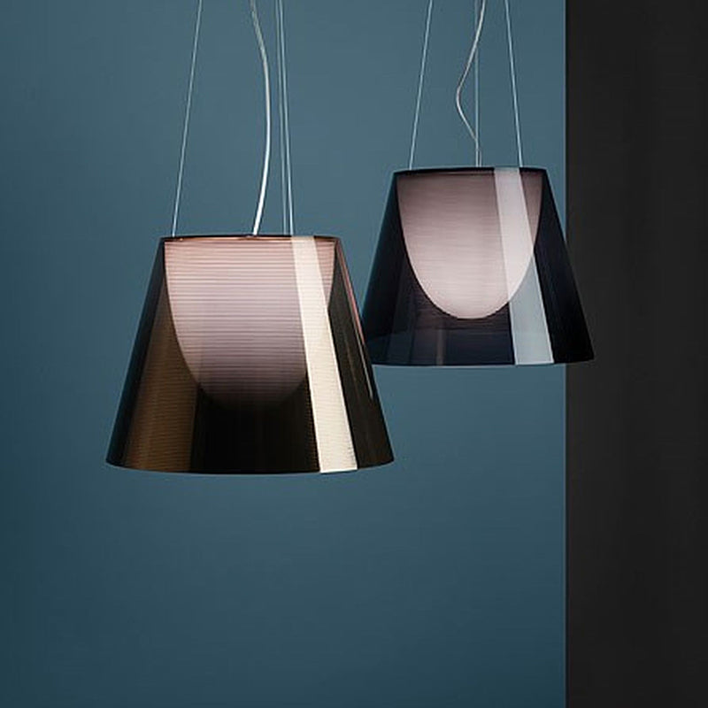 1 Light Barrel Hanging Pendant Modern Style Metal Hanging Lighting for Living Room