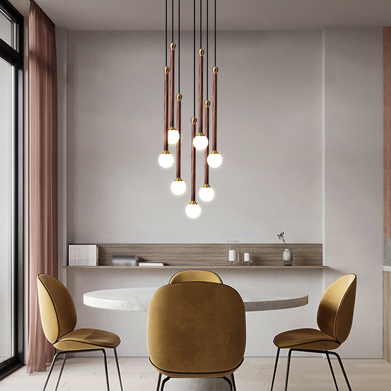 Pendre de suspension sphérique multiple