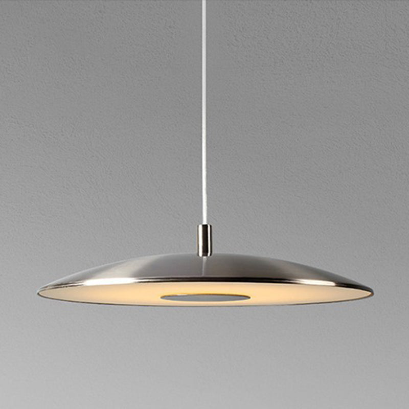 Schijfvorm metaal hangende hanglamp Noordse LED -suspensie hanglamp