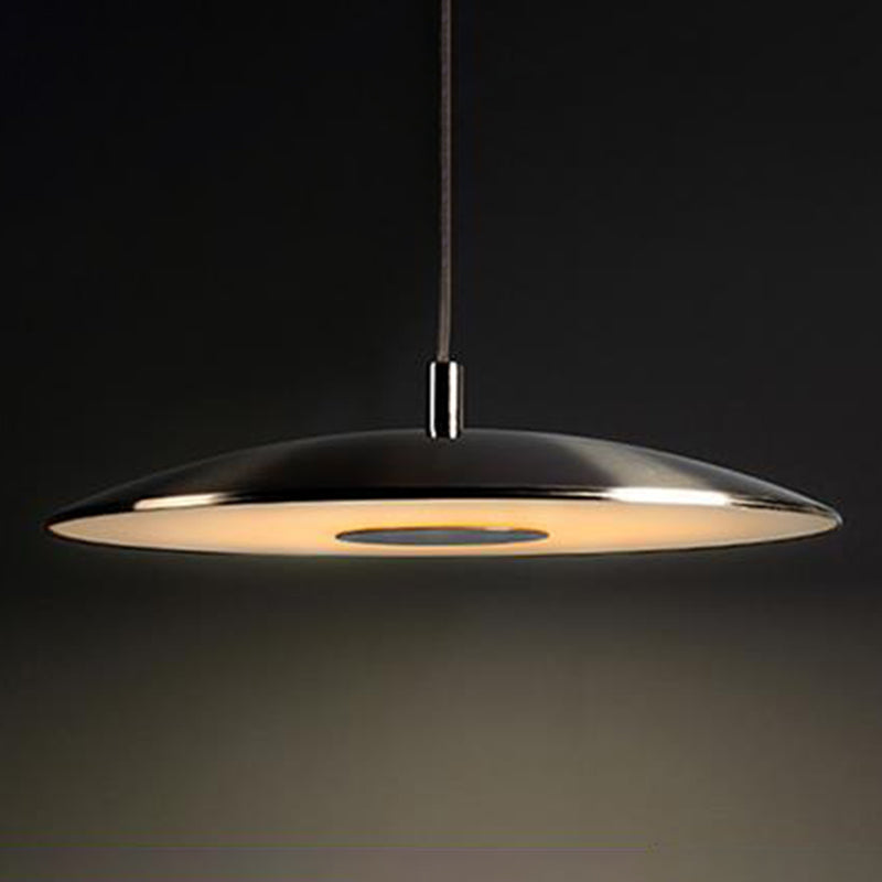 Schijfvorm metaal hangende hanglamp Noordse LED -suspensie hanglamp