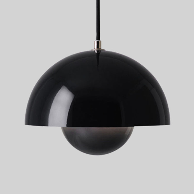 Round Shape Metal Hanging Light Nordic Macarons 1-Light Hanging Light Fixtures