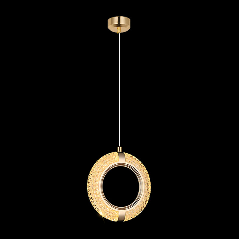 Cirkel hangende lichten moderne stijl metalen hangende verlichtingsarmaturen