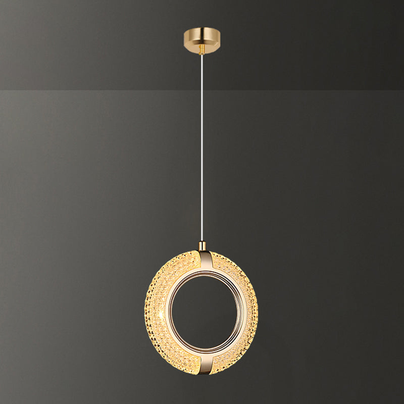 Cirkel hangende lichten moderne stijl metalen hangende verlichtingsarmaturen