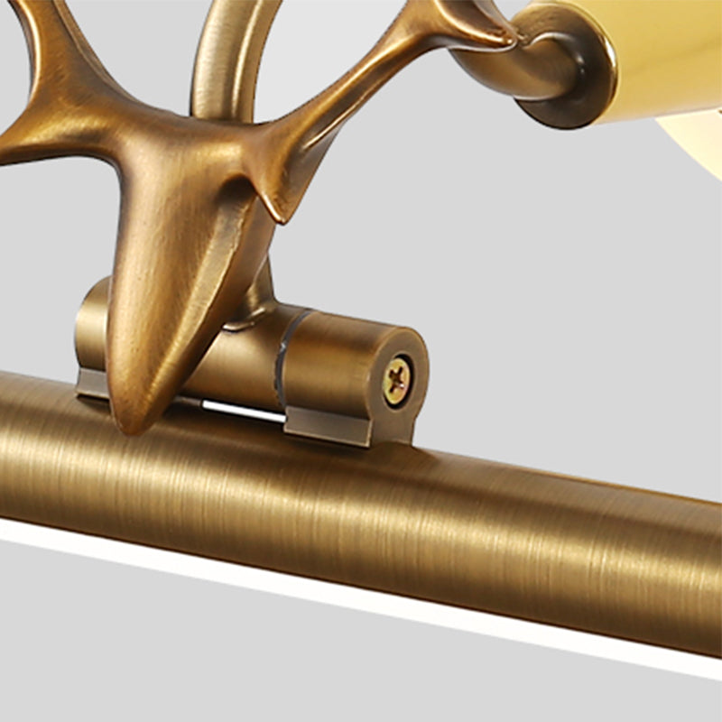 Postmodern Style Strip Shape Wall Sconce Metal Sconce Light for Bathroom