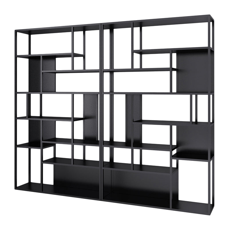 Modern Style Metal Bookshelf Open Etagere Shelf Bookcase for Office