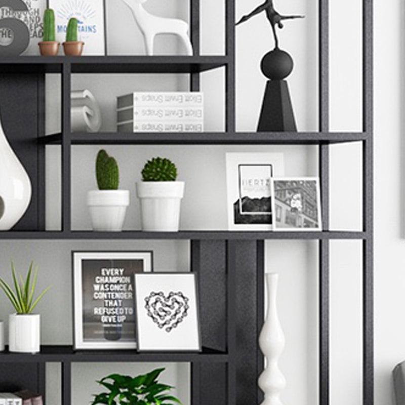 Modern Style Metal Bookshelf Open Etagere Shelf Bookcase for Office