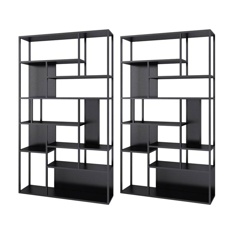Modern Style Metal Bookshelf Open Etagere Shelf Bookcase for Office