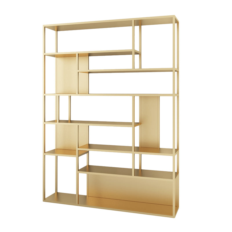 Modern Style Metal Bookshelf Open Etagere Shelf Bookcase for Office