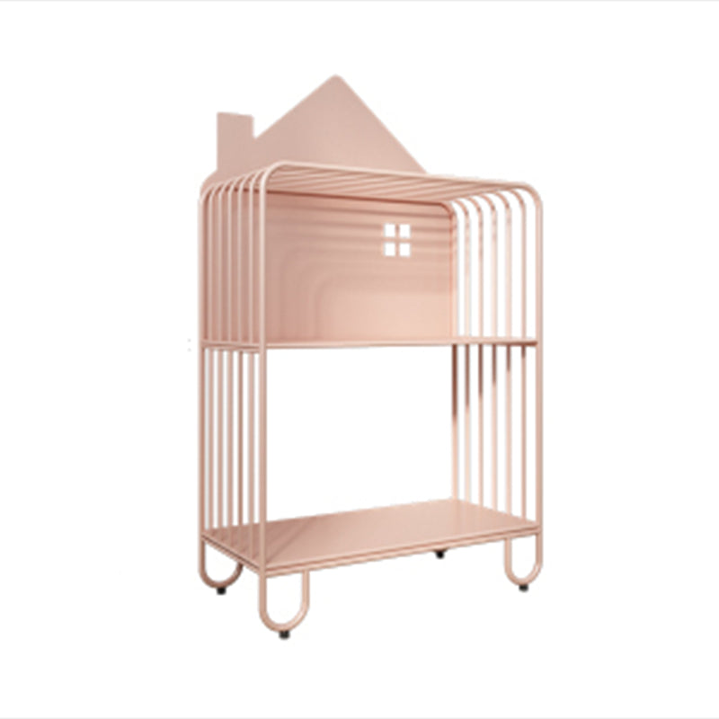 Modern Style Metal Bookshelf Etagere Open Shelf Bookcase for Home