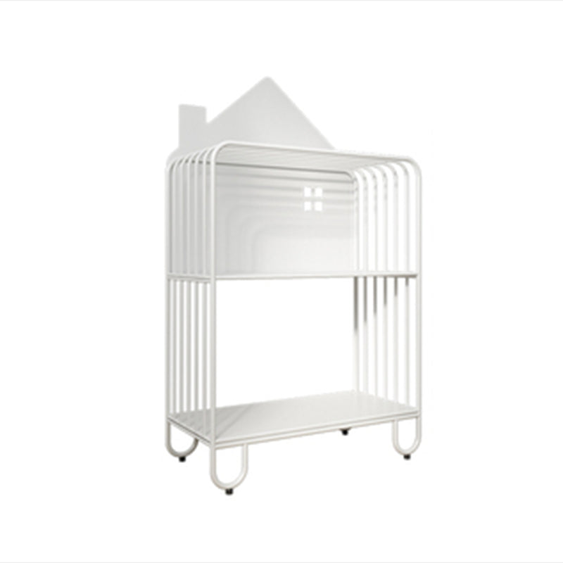 Modern Style Metal Bookshelf Etagere Open Shelf Bookcase for Home