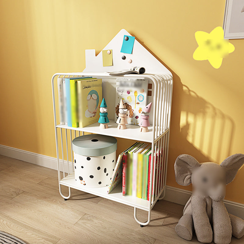 Modern Style Metal Bookshelf Etagere Open Shelf Bookcase for Home
