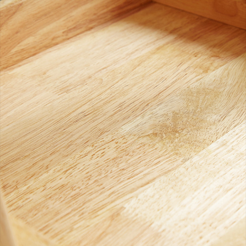 Contemporary Vertical Bookcase Wooden Open Back Bookshelf for Home