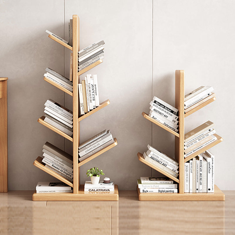 Zeitgenössischer Etagere Bücherregal Holz Open Back Bookshelp für Zuhause