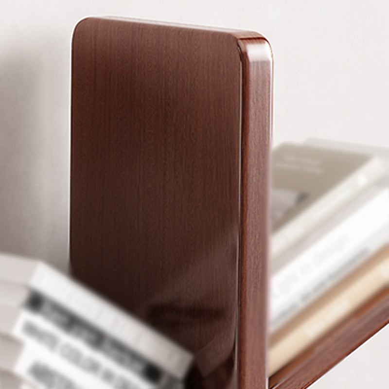 Zeitgenössischer Etagere Bücherregal Holz Open Back Bookshelp für Zuhause