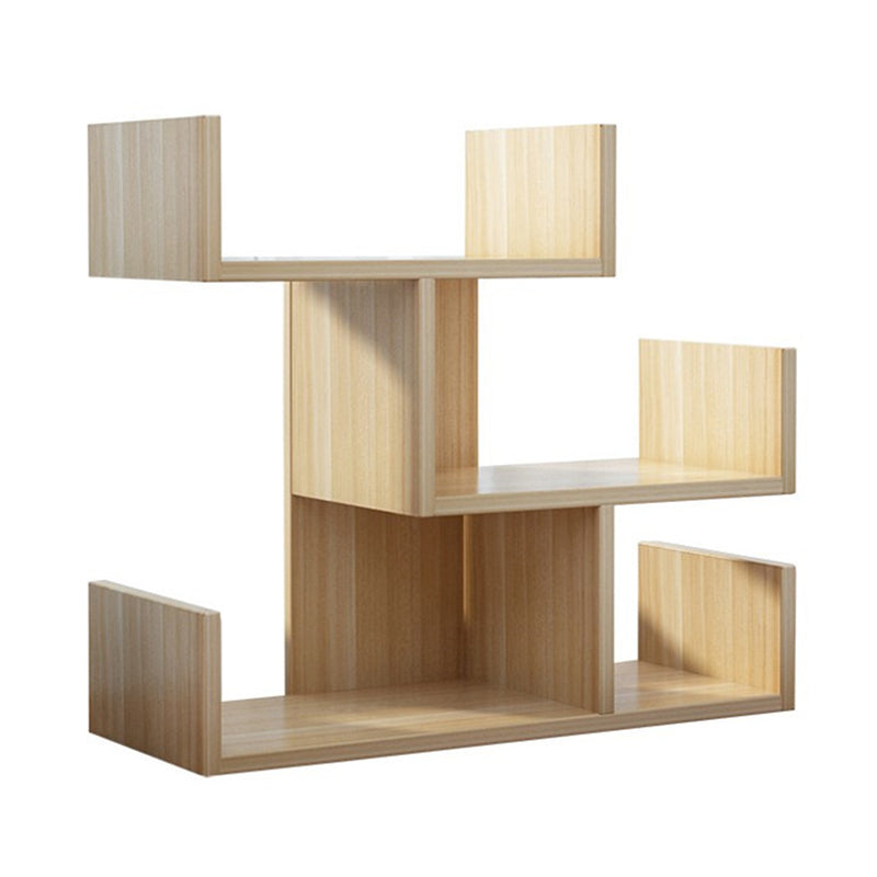 Contemporary Style Bookshelf Open Bookcase for Study Room and Home Office