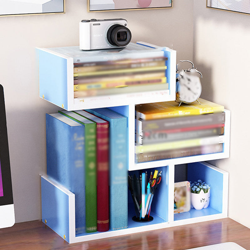 Contemporary Style Bookshelf Open Bookcase for Study Room and Home Office