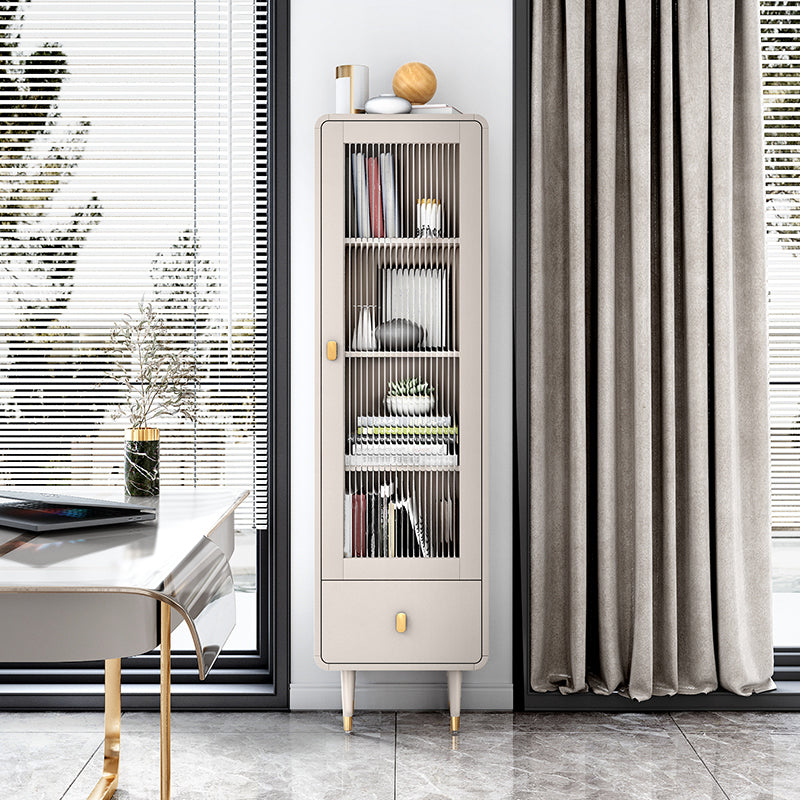 Modernes Standard -Bücherregal Back -Bücherregal mit Schubladen und Tür