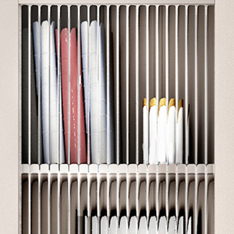 Modernes Standard -Bücherregal Back -Bücherregal mit Schubladen und Tür