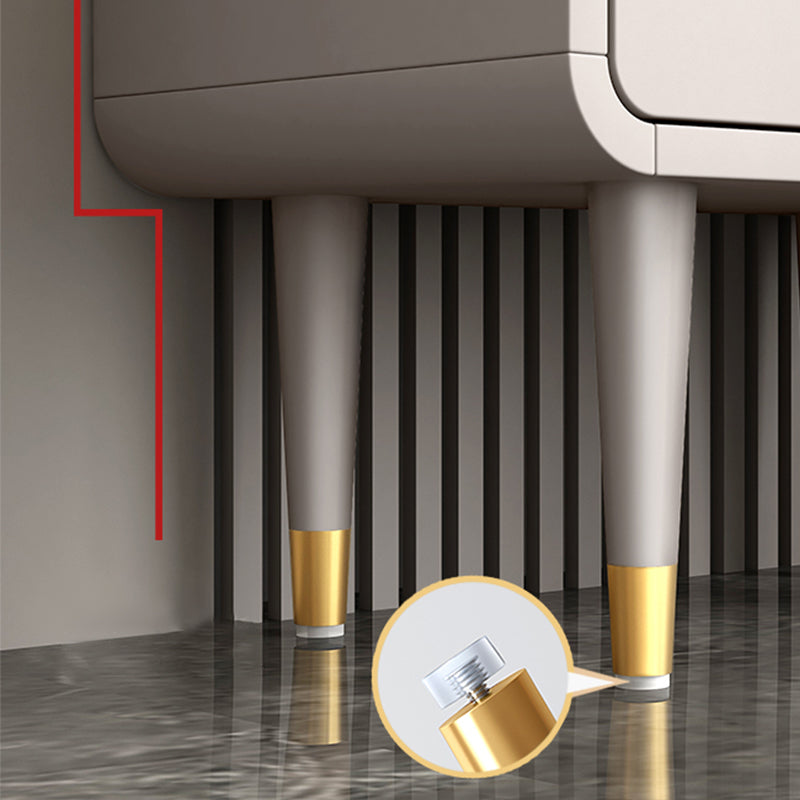 Modernes Standard -Bücherregal Back -Bücherregal mit Schubladen und Tür