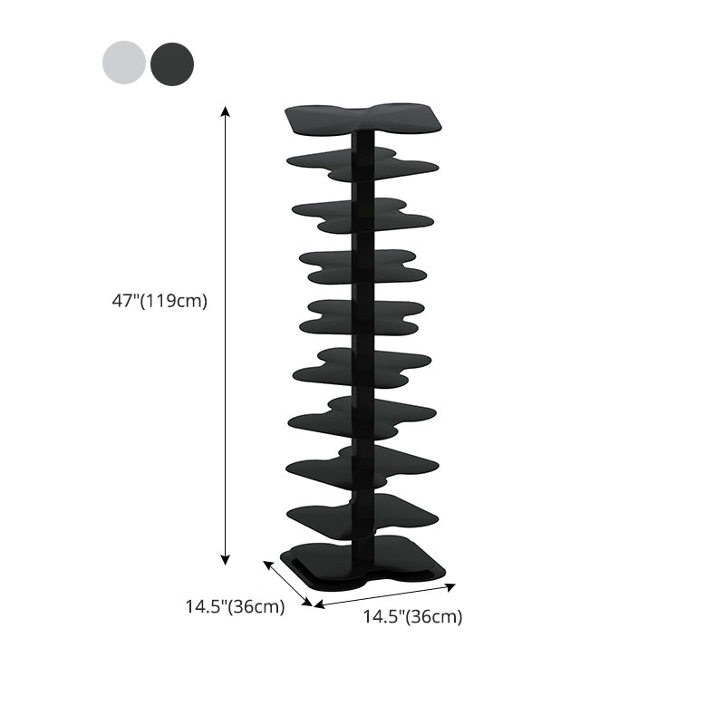 Zeitgenössischer vertikaler Etagere -Bücherregal Metal Open Back Regal für Büro