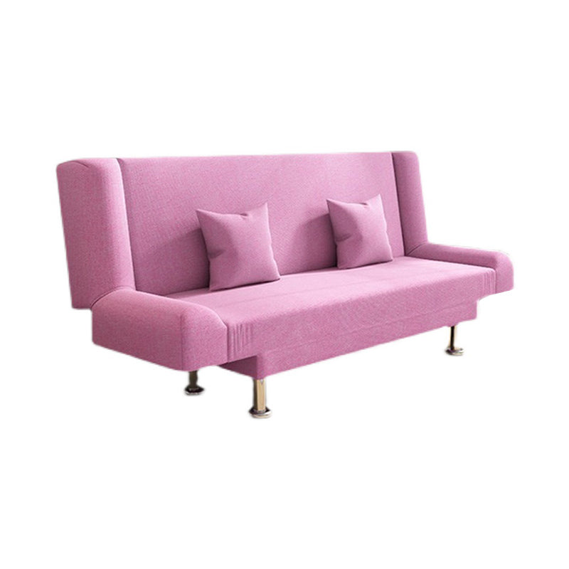 Modern Cotton Blend Sofa 23"W Back Armless Sofa for Living Room