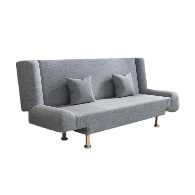 Coton mélange canapé moderne 23 "w canapé arrière canapé sans bras pour le salon
